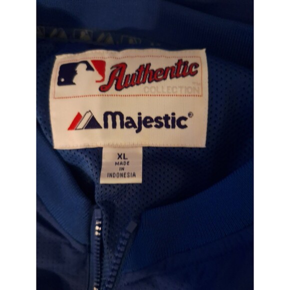 Chicago Cubs Authentic Collection MLB Jacket Lined Men's Size XL Majestic - Picture 10 of 10